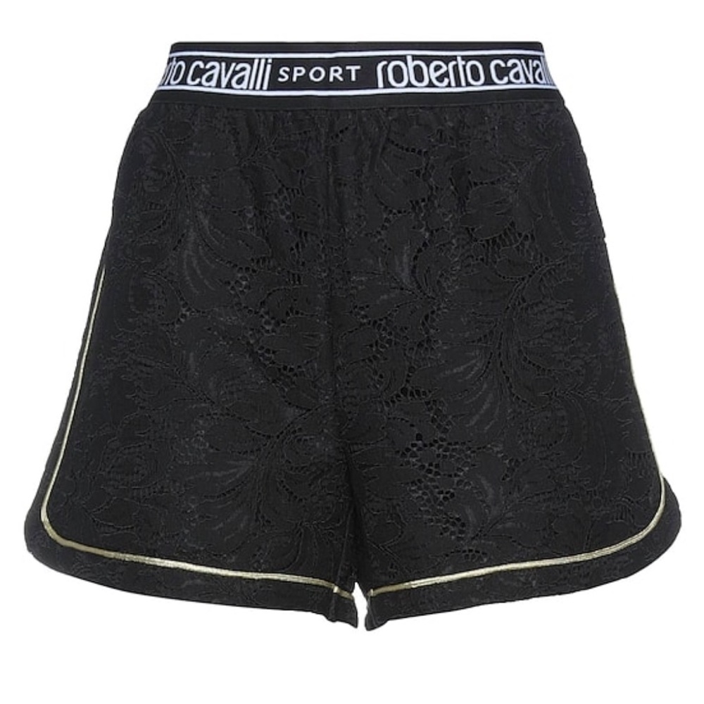 Roberto Cavalli sport , shorts Bermuda, black, size L